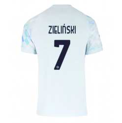 Strój piłkarski Inter Milan Piotr Zielinski #7 Koszulka Wyjazdowej 2025-26 Krótki Rękaw