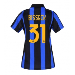 Strój piłkarski Inter Milan Yann Bisseck #31 Koszulka Podstawowej damskie 2026-27 Krótki Rękaw