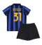 Strój piłkarski Inter Milan Yann Bisseck #31 Koszulka Podstawowej dziecięce 2026-27 Krótki Rękaw (+ Krótkie spodenki)