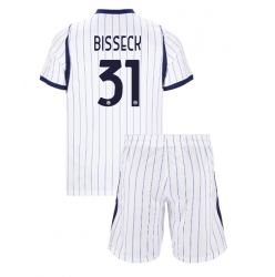 Strój piłkarski Inter Milan Yann Bisseck #31 Koszulka Wyjazdowej dziecięce 2026-27 Krótki Rękaw (+ Krótkie spodenki)