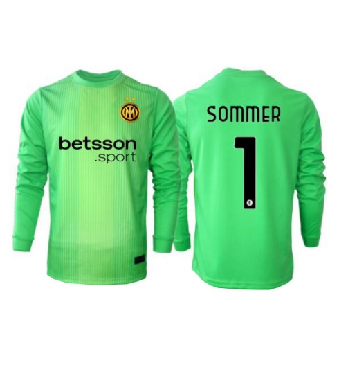 Strój piłkarski Inter Milan Yann Sommer #1 Bramkarskie Koszulka Trzeciej 2025-26 Długi Rękaw Strój piłkarski Inter Milan Yann Sommer #1 Bramkarskie Koszulka Trzeciej 2025-26 Długi Rękaw
