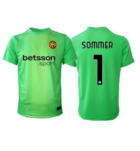Strój piłkarski Inter Milan Yann Sommer #1 Bramkarskie Koszulka Trzeciej 2025-26 Krótki Rękaw Strój piłkarski Inter Milan Yann Sommer #1 Bramkarskie Koszulka Trzeciej 2025-26 Krótki Rękaw