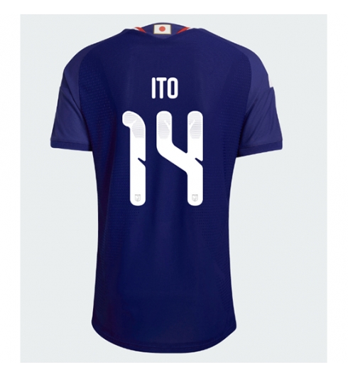 Strój piłkarski Japonia Junya Ito #14 Koszulka Podstawowej MŚ 2026 Krótki Rękaw Strój piłkarski Japonia Junya Ito #14 Koszulka Podstawowej MŚ 2026 Krótki Rękaw