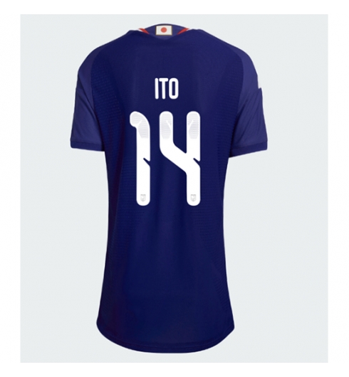 Strój piłkarski Japonia Junya Ito #14 Koszulka Podstawowej damskie MŚ 2026 Krótki Rękaw Strój piłkarski Japonia Junya Ito #14 Koszulka Podstawowej damskie MŚ 2026 Krótki Rękaw