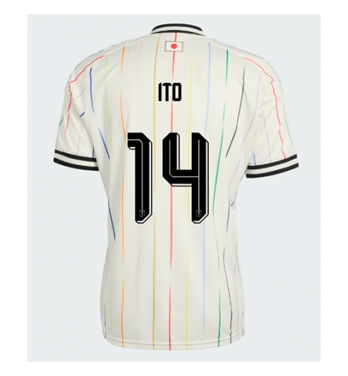 Strój piłkarski Japonia Junya Ito #14 Koszulka Wyjazdowej MŚ 2026 Krótki Rękaw Strój piłkarski Japonia Junya Ito #14 Koszulka Wyjazdowej MŚ 2026 Krótki Rękaw