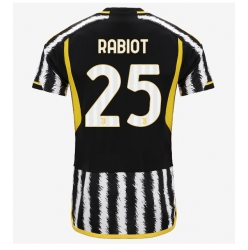 Strój piłkarski Juventus Adrien Rabiot #25 Koszulka Podstawowej 2023-24 Krótki Rękaw
