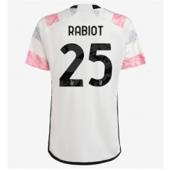 Strój piłkarski Juventus Adrien Rabiot #25 Koszulka Wyjazdowej 2023-24 Krótki Rękaw