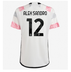 Strój piłkarski Juventus Alex Sandro #12 Koszulka Wyjazdowej 2023-24 Krótki Rękaw