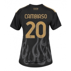 Strój piłkarski Juventus Andrea Cambiaso #20 Koszulka Trzeciej damskie 2026-27 Krótki Rękaw