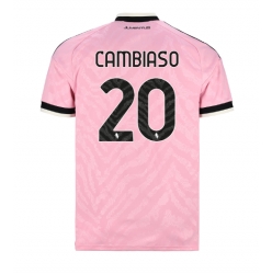 Strój piłkarski Juventus Andrea Cambiaso #20 Koszulka Wyjazdowej 2026-27 Krótki Rękaw