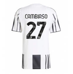 Strój piłkarski Juventus Andrea Cambiaso #27 Koszulka Podstawowej 2025-26 Krótki Rękaw