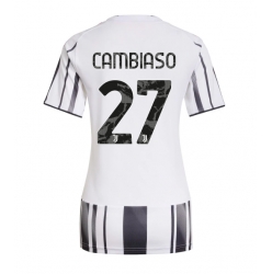 Strój piłkarski Juventus Andrea Cambiaso #27 Koszulka Podstawowej damskie 2025-26 Krótki Rękaw