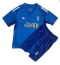 Strój piłkarski Juventus Bramkarskie Koszulka Podstawowej dziecięce 2023-24 Krótki Rękaw (+ Krótkie spodenki)