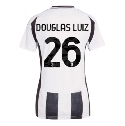 Strój piłkarski Juventus Douglas Luiz #26 Koszulka Podstawowej damskie 2024-25 Krótki Rękaw