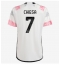 Strój piłkarski Juventus Federico Chiesa #7 Koszulka Wyjazdowej 2023-24 Krótki Rękaw