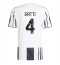 Strój piłkarski Juventus Federico Gatti #4 Koszulka Podstawowej 2025-26 Krótki Rękaw Strój piłkarski Juventus Federico Gatti #4 Koszulka Podstawowej 2025-26 Krótki Rękaw