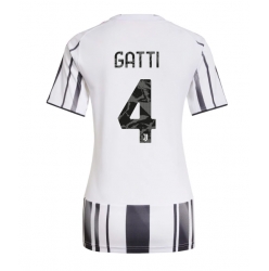 Strój piłkarski Juventus Federico Gatti #4 Koszulka Podstawowej damskie 2025-26 Krótki Rękaw Strój piłkarski Juventus Federico Gatti #4 Koszulka Podstawowej damskie 2025-26 Krótki Rękaw
