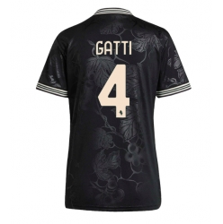 Strój piłkarski Juventus Federico Gatti #4 Koszulka Trzeciej damskie 2025-26 Krótki Rękaw Strój piłkarski Juventus Federico Gatti #4 Koszulka Trzeciej damskie 2025-26 Krótki Rękaw