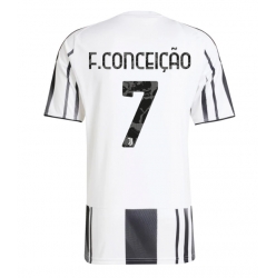 Strój piłkarski Juventus Francisco Conceicao #7 Koszulka Podstawowej 2025-26 Krótki Rękaw