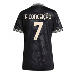 Strój piłkarski Juventus Francisco Conceicao #7 Koszulka Trzeciej damskie 2025-26 Krótki Rękaw Strój piłkarski Juventus Francisco Conceicao #7 Koszulka Trzeciej damskie 2025-26 Krótki Rękaw