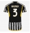 Strój piłkarski Juventus Gleison Bremer #3 Koszulka Podstawowej 2023-24 Krótki Rękaw