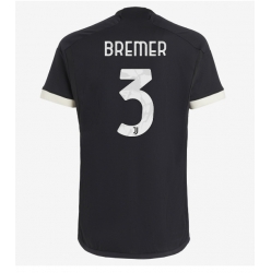 Strój piłkarski Juventus Gleison Bremer #3 Koszulka Trzeciej 2023-24 Krótki Rękaw