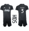 Strój piłkarski Juventus Gleison Bremer #3 Koszulka Trzeciej dziecięce 2023-24 Krótki Rękaw (+ Krótkie spodenki)