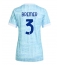 Strój piłkarski Juventus Gleison Bremer #3 Koszulka Wyjazdowej damskie 2025-26 Krótki Rękaw Strój piłkarski Juventus Gleison Bremer #3 Koszulka Wyjazdowej damskie 2025-26 Krótki Rękaw
