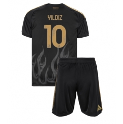 Strój piłkarski Juventus Kenan Yildiz #10 Koszulka Trzeciej dziecięce 2026-27 Krótki Rękaw (+ Krótkie spodenki)