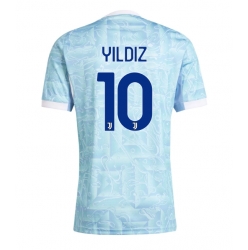 Strój piłkarski Juventus Kenan Yildiz #10 Koszulka Wyjazdowej 2025-26 Krótki Rękaw