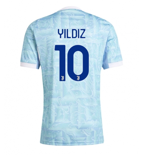 Strój piłkarski Juventus Kenan Yildiz #10 Koszulka Wyjazdowej 2025-26 Krótki Rękaw Strój piłkarski Juventus Kenan Yildiz #10 Koszulka Wyjazdowej 2025-26 Krótki Rękaw