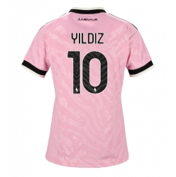 Strój piłkarski Juventus Kenan Yildiz #10 Koszulka Wyjazdowej damskie 2026-27 Krótki Rękaw