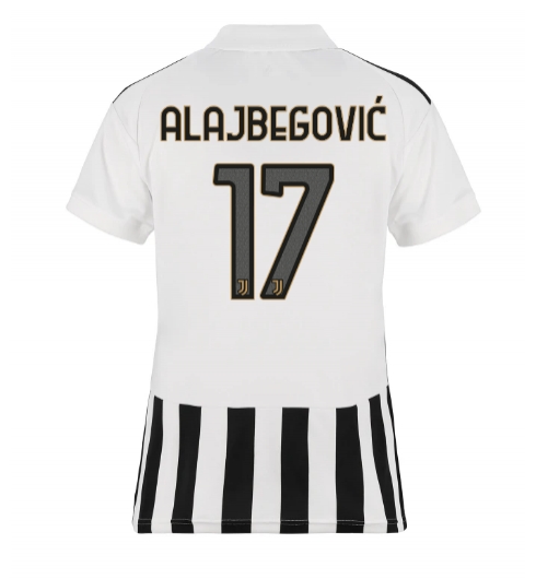 Strój piłkarski Juventus Kerim Alajbegovic #17 Koszulka Podstawowej damskie 2026-27 Krótki Rękaw Strój piłkarski Juventus Kerim Alajbegovic #17 Koszulka Podstawowej damskie 2026-27 Krótki Rękaw