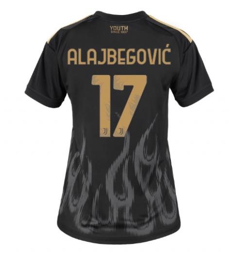 Strój piłkarski Juventus Kerim Alajbegovic #17 Koszulka Trzeciej damskie 2026-27 Krótki Rękaw Strój piłkarski Juventus Kerim Alajbegovic #17 Koszulka Trzeciej damskie 2026-27 Krótki Rękaw