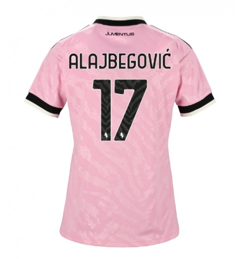 Strój piłkarski Juventus Kerim Alajbegovic #17 Koszulka Wyjazdowej damskie 2026-27 Krótki Rękaw Strój piłkarski Juventus Kerim Alajbegovic #17 Koszulka Wyjazdowej damskie 2026-27 Krótki Rękaw