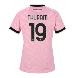 Strój piłkarski Juventus Khephren Thuram #19 Koszulka Wyjazdowej damskie 2026-27 Krótki Rękaw