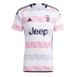 Strój piłkarski Juventus Koszulka Wyjazdowej 2023-24 Krótki Rękaw