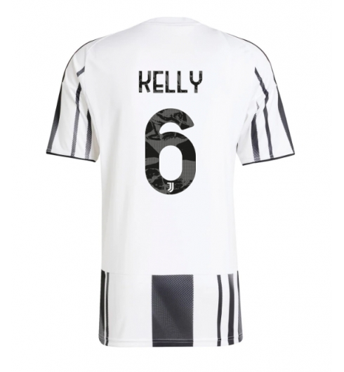 Strój piłkarski Juventus Lloyd Kelly #6 Koszulka Podstawowej 2025-26 Krótki Rękaw Strój piłkarski Juventus Lloyd Kelly #6 Koszulka Podstawowej 2025-26 Krótki Rękaw