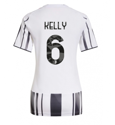 Strój piłkarski Juventus Lloyd Kelly #6 Koszulka Podstawowej damskie 2025-26 Krótki Rękaw Strój piłkarski Juventus Lloyd Kelly #6 Koszulka Podstawowej damskie 2025-26 Krótki Rękaw