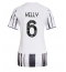 Strój piłkarski Juventus Lloyd Kelly #6 Koszulka Podstawowej damskie 2025-26 Krótki Rękaw Strój piłkarski Juventus Lloyd Kelly #6 Koszulka Podstawowej damskie 2025-26 Krótki Rękaw