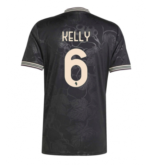 Strój piłkarski Juventus Lloyd Kelly #6 Koszulka Trzeciej 2025-26 Krótki Rękaw Strój piłkarski Juventus Lloyd Kelly #6 Koszulka Trzeciej 2025-26 Krótki Rękaw