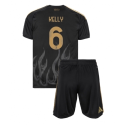 Strój piłkarski Juventus Lloyd Kelly #6 Koszulka Trzeciej dziecięce 2026-27 Krótki Rękaw (+ Krótkie spodenki)