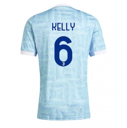 Strój piłkarski Juventus Lloyd Kelly #6 Koszulka Wyjazdowej 2025-26 Krótki Rękaw
