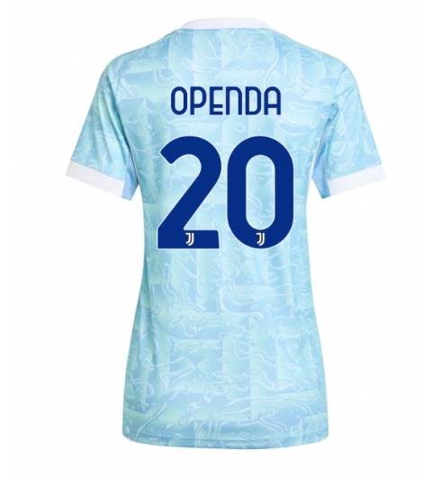 Strój piłkarski Juventus Lois Openda #20 Koszulka Wyjazdowej damskie 2025-26 Krótki Rękaw Strój piłkarski Juventus Lois Openda #20 Koszulka Wyjazdowej damskie 2025-26 Krótki Rękaw