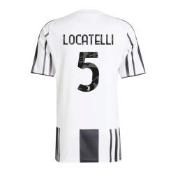 Strój piłkarski Juventus Manuel Locatelli #5 Koszulka Podstawowej 2025-26 Krótki Rękaw Strój piłkarski Juventus Manuel Locatelli #5 Koszulka Podstawowej 2025-26 Krótki Rękaw