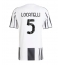 Strój piłkarski Juventus Manuel Locatelli #5 Koszulka Podstawowej 2025-26 Krótki Rękaw Strój piłkarski Juventus Manuel Locatelli #5 Koszulka Podstawowej 2025-26 Krótki Rękaw