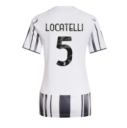 Strój piłkarski Juventus Manuel Locatelli #5 Koszulka Podstawowej damskie 2025-26 Krótki Rękaw Strój piłkarski Juventus Manuel Locatelli #5 Koszulka Podstawowej damskie 2025-26 Krótki Rękaw