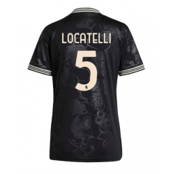 Strój piłkarski Juventus Manuel Locatelli #5 Koszulka Trzeciej damskie 2025-26 Krótki Rękaw Strój piłkarski Juventus Manuel Locatelli #5 Koszulka Trzeciej damskie 2025-26 Krótki Rękaw