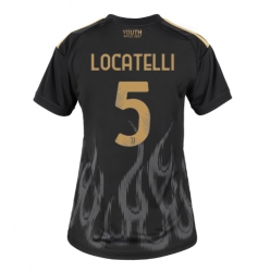 Strój piłkarski Juventus Manuel Locatelli #5 Koszulka Trzeciej damskie 2026-27 Krótki Rękaw