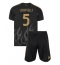 Strój piłkarski Juventus Manuel Locatelli #5 Koszulka Trzeciej dziecięce 2026-27 Krótki Rękaw (+ Krótkie spodenki)